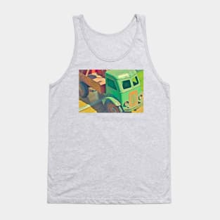 Vintage toy Truck Tank Top